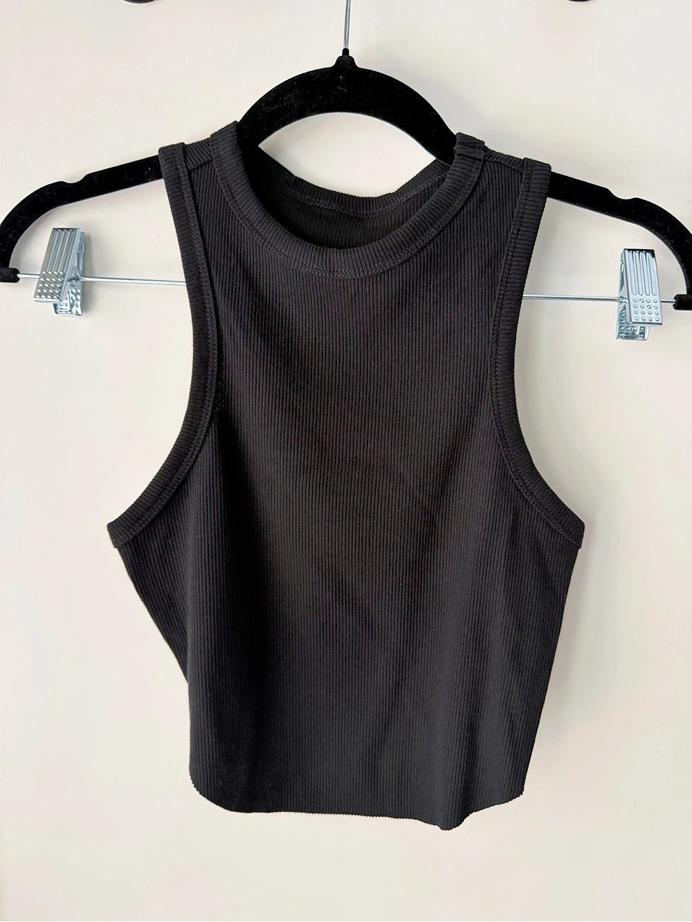 Wild Fable Ribbed Tank Top in Black Size XS NWT